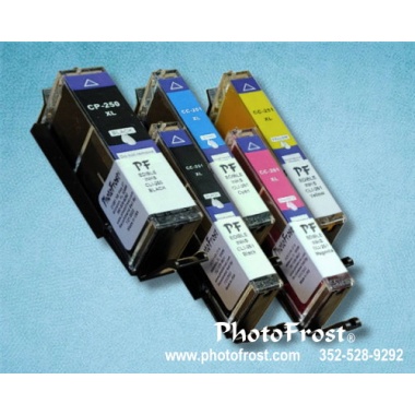 PhotoFrost® CLI-250/251 Edible Ink 5-Cartridge Set Food-Safe Ink for ...
