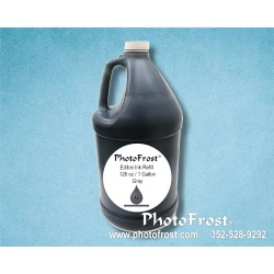 	FlexFrost® Grey Edible Ink Refill Bottle Gallon