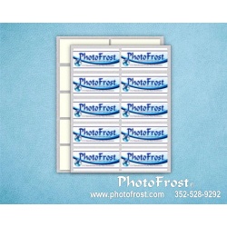 PhotoFrost® Business Card Ultimate Icing Sheets 12/pkg