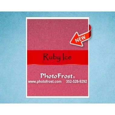 Iridescent Ruby Ice